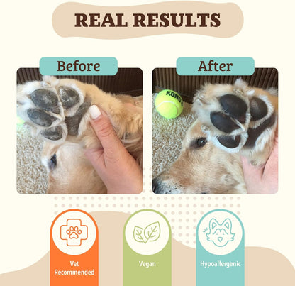 Pawtection Dog Paw Balm, Protects Paws from Hot Surfaces, Sand, Salt, & Snow, Organic, All Natural Ingredients